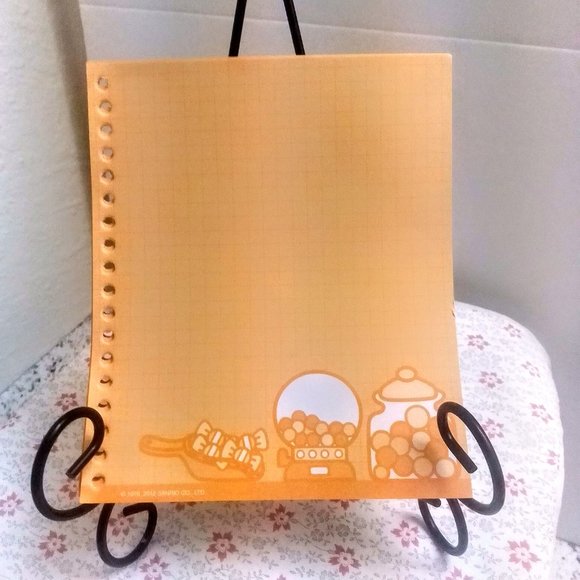 Hello Kitty Sanrio Vintage Notebook Graph Pages Ephemera Junk journal Paper lot - Picture 4 of 9